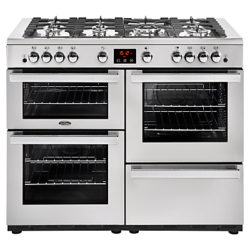 Belling Cookcentre 110G Gas Range Cooker Stainless Steel